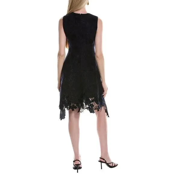 Oscar De La Renta WomensA-Line Dress, Blue